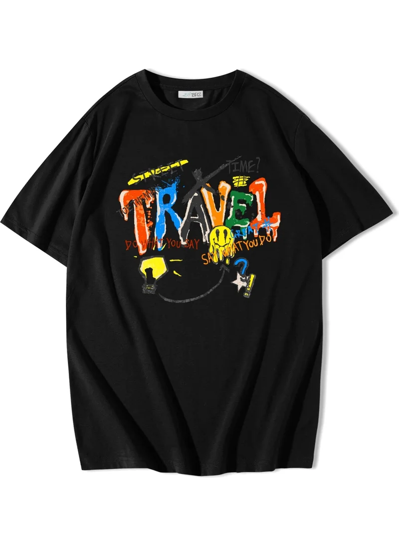 بي ار زد كولكشن Oversize Travel T-Shirt
