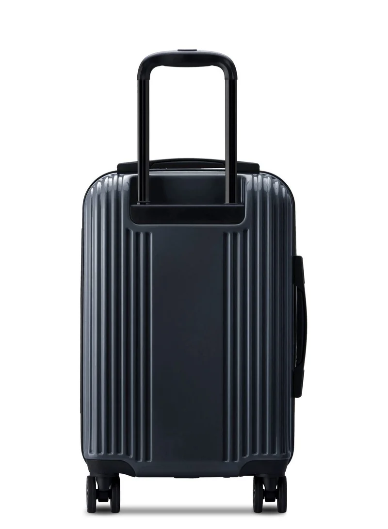 ديلسي _باريس Ophelie 55cm Hardcase 4 Double Wheel Expandable Cabin Luggage Trolley Glossy Blue - 00389380162ME