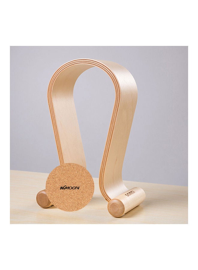 NIBEMINENT Wooden Birch Wood Headphone Gaming Headset Wireless Display Stand Earphone Holder HangerFor PS4/PS5/XOne/XSeries/NSwitch/PC - Image 5
