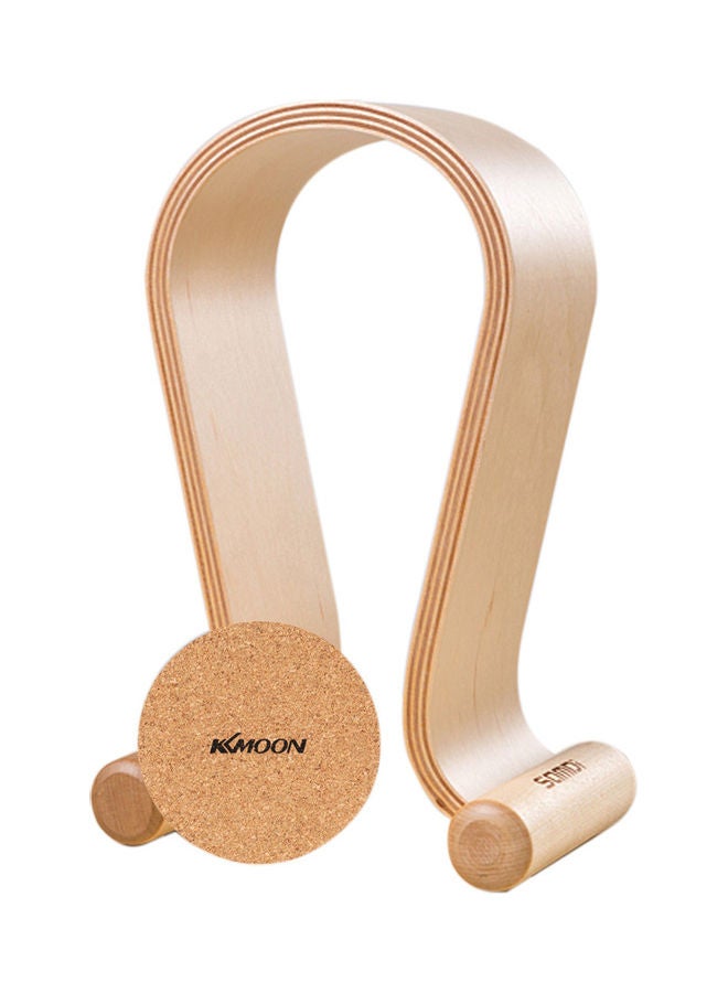 NIBEMINENT Wooden Birch Wood Headphone Gaming Headset Wireless Display Stand Earphone Holder HangerFor PS4/PS5/XOne/XSeries/NSwitch/PC - Image 2