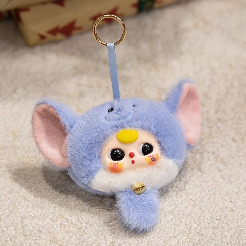 Y&D Funny Kids Sleeping Toys Cartoon Simulation Plush Rabbit Keychain Super Soft Vinyl Soft Toy Dolls PP Cotton Filled for Kids - Image 1