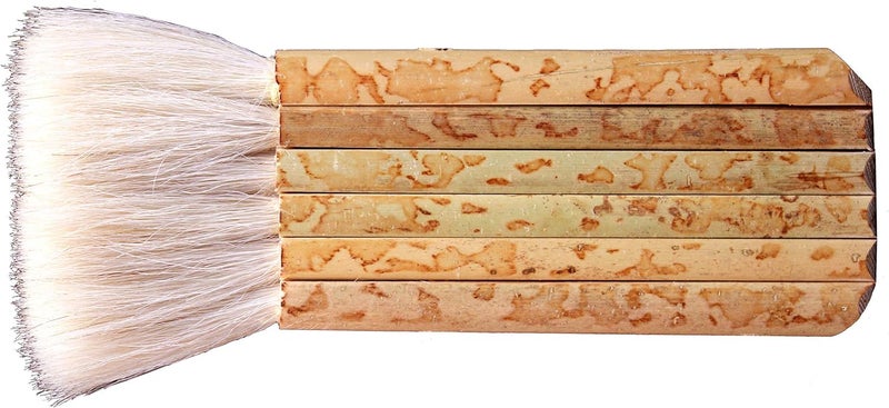 Creative Hobbies ® 1 7/8" Hake Blender Brush for Watercolor, Wash, Ceramic & Pottery Painting - Image 1