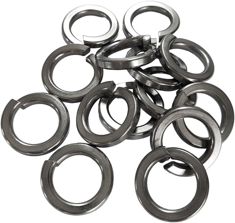 NACX M22 Split Lock Washer, 304 Stainless Steel Spring Lock Washer, 14Pcs - Image 1