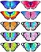 iROLEWIN Toddler Kids ButterflyWings for Girls ButterflyCostume 10 Bulk Fairy Dress Up Wings as Boys Christmas Party Favors - Image 3