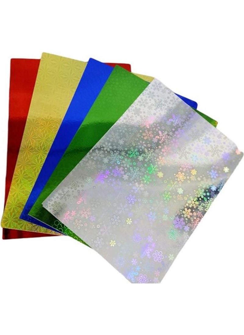 Ticon Hologram Background Cardboard 25X35 10 Pcs 5 Colors  - Image 2