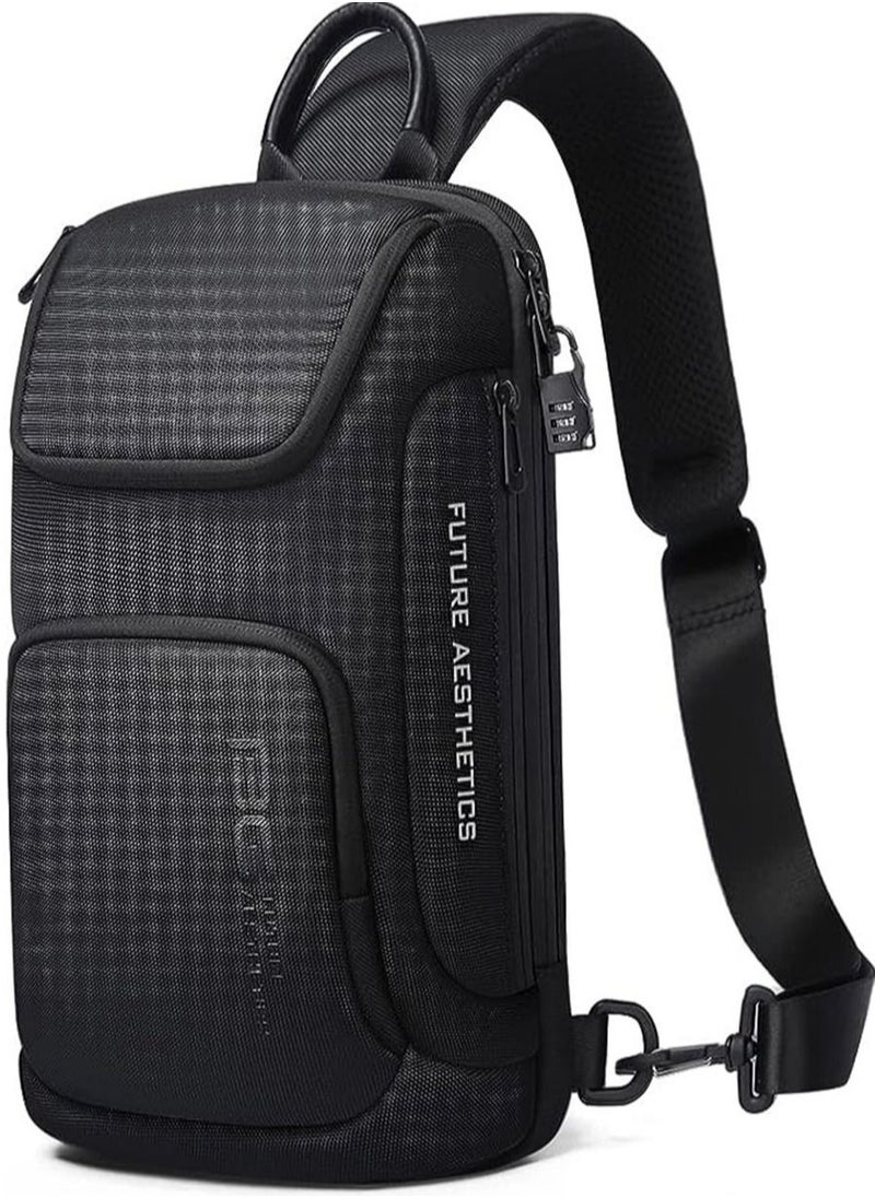 BANGE - Waterproof Men's Chest Bag Shoulder bags Crossbody Sling Backpack for Men - Image 1
