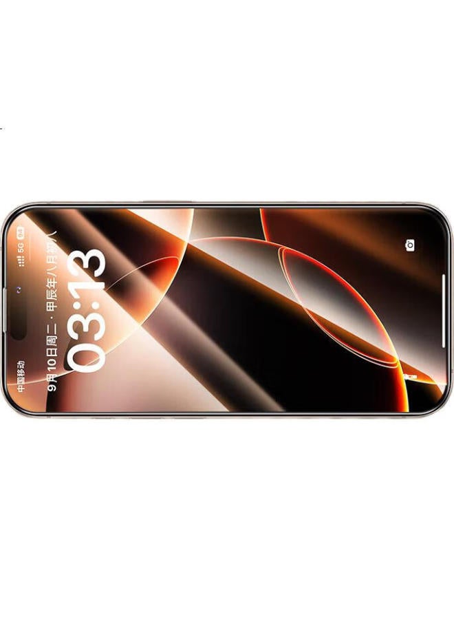 SmartDevil حماية شاشة زجاجية مقسّاة سمارت ديفيل لجهاز آيفون 16 برو ماكس، تغطية كاملة عالية الدقة مضادة للانفجار ومضادة للسقوط ومضادة لبصمات الأصابع، إحساس لمسة سلس، حواف رقيقة، مقاومة للغبار، عبوة من 2 - Image 2