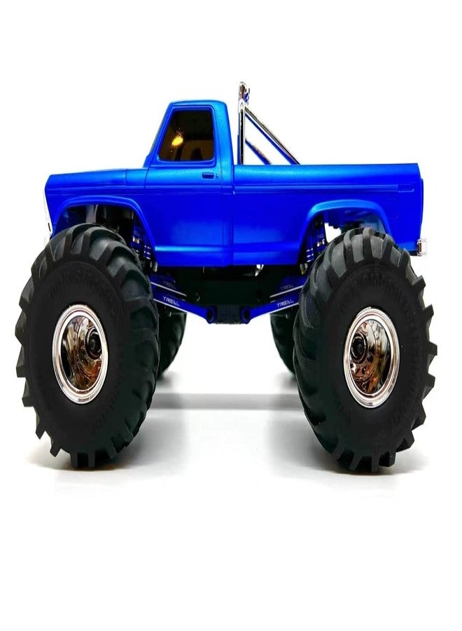 TREAL FCX24 High Clearance Links, Aluminum 7075 Chassis Lower Linkages (4p) for 1/24 FMS FCX24 (Blue) - Image 4