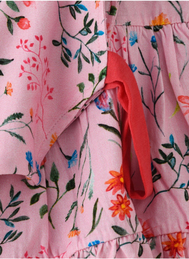 Jelliene Knitted printed dress with strap  - Image 3