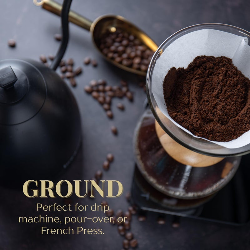 ROYAL KONA COFFEE Ground - 100% Hawaiian Kona Coffee, Private Reserve, Medium Roast, (Pack of 2) - Image 3