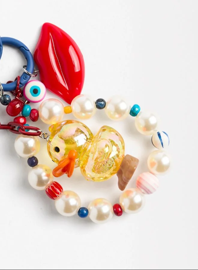 PARFOIS Duck Keychain Charm Holder