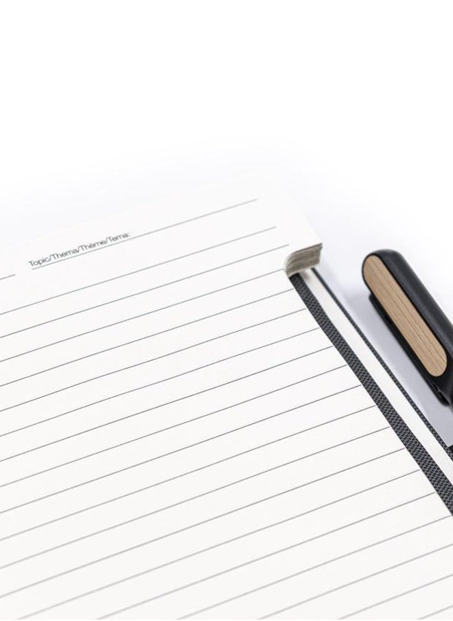 SANTHOME MANEZ - Santhome A5 Notebook with Phone Stand and Pen Holder  - Image 2