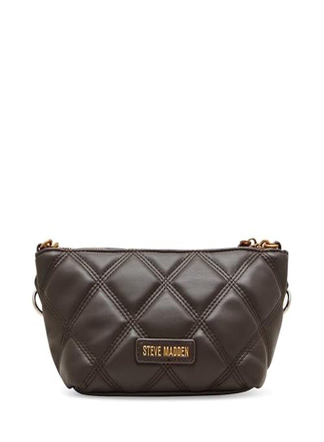 Steve Madden Bcandi Elongated Shoulder Bag, Brown - Image 3