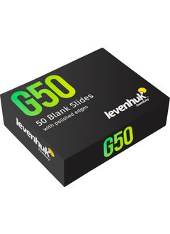 Levenhuk G50 Blank Slides, 50 Pieces  - Image 1