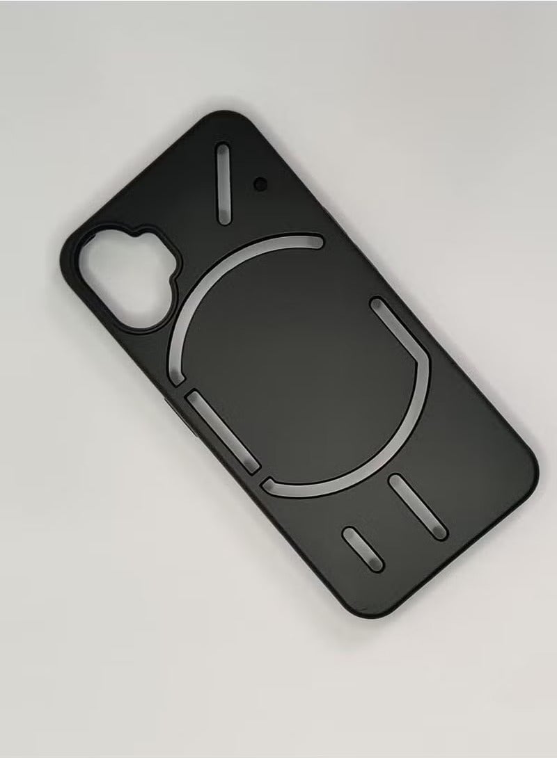 DUSALA Liquid Silicone Ultra-Thin TPU Case for Nothing Phone 1 (5G, 2022) – Soft Slim Shockproof Protective Back Cover with Anti-Fingerprint & Scratch-Resistant Coating, Microfiber Inner Lining, Camera Protection & Smooth Grip – Matte Black Finish - Image 3