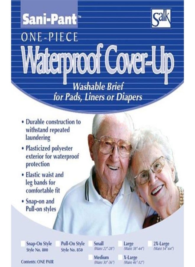 Salk Sani-Pant Pull-On Cover-Up Washable Brief, Large, 3-Pack - Image 2