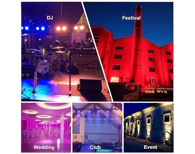 HEADLY Mini DJ Par Disco Light with 6 LEDs – Perfect for Indoor Use, Home Decor, Diwali, Mandir, and Festival Celebrations - Image 4