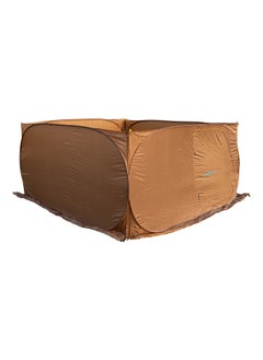 AL SANIDI Nylon windbreak for trips, Camping Curtain, Sandy, Size 320*320*150Cm  - Image 1