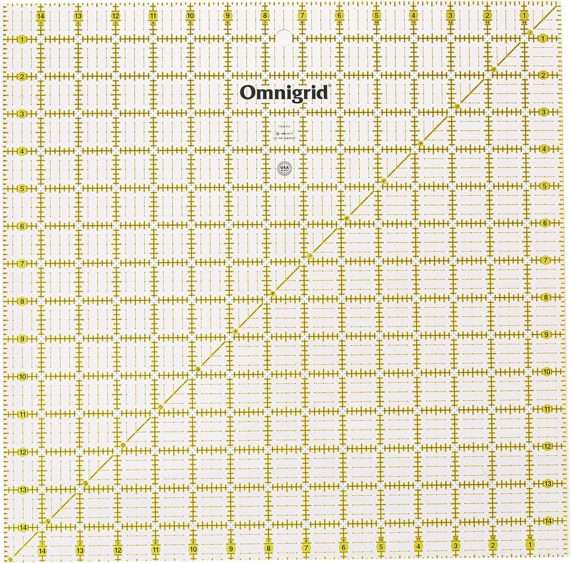Omnigrid Omnigrid 15 x 15 Square Quilting and Sewing Ruler  - Image 1