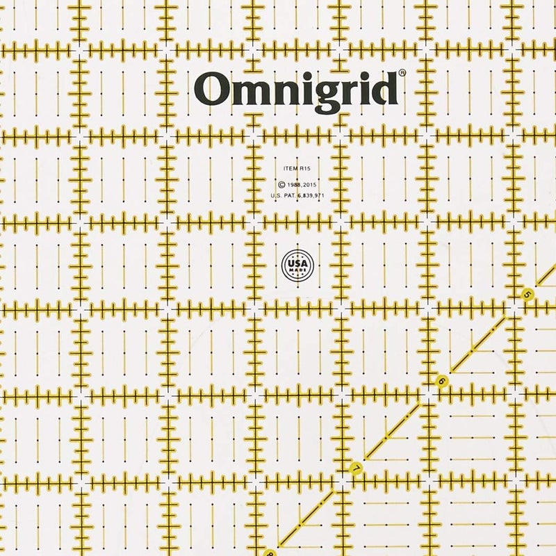Omnigrid Omnigrid 15 x 15 Square Quilting and Sewing Ruler  - Image 2