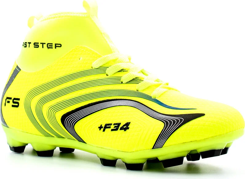 فاست ستيب High Top Sock Cleats AstroTurf Football Sports Shoes 930XA034K