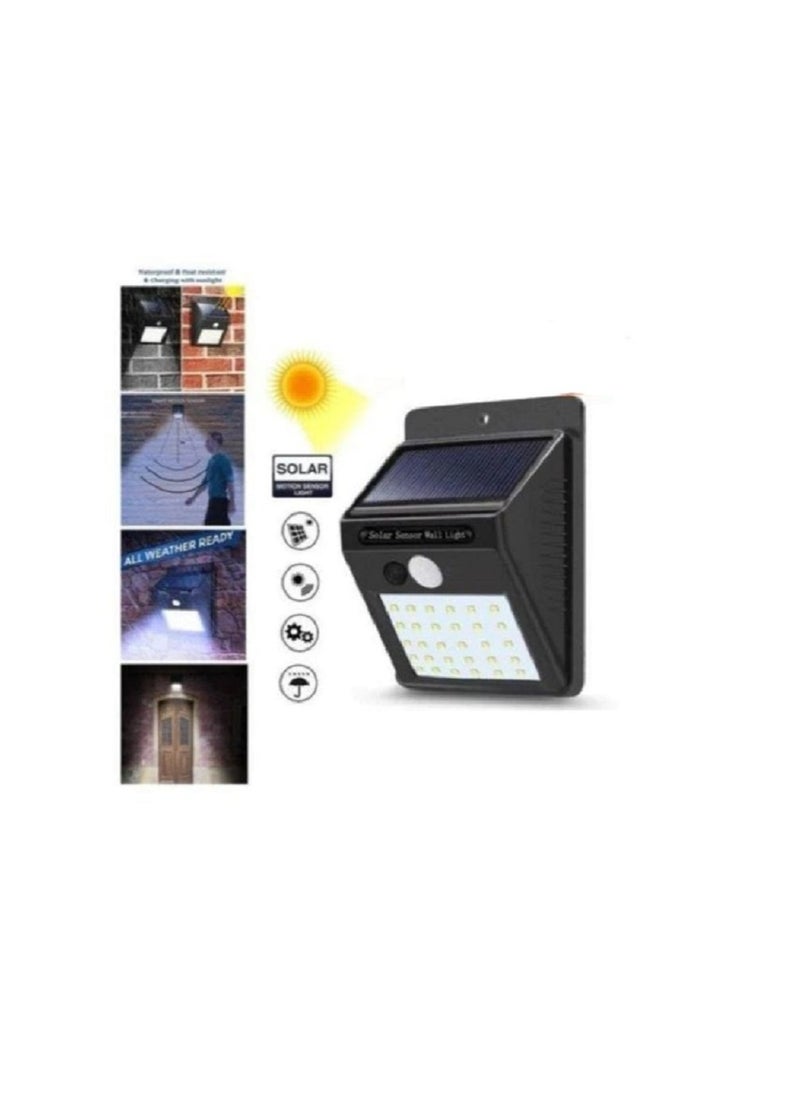 Sun Power Solar Lights for Outdoor Use with Motion Sensor LED, Outdoor Solar Light, Waterproof, Super Bright Garden Wall Light for Wall, Post, Pathway, Garden, Outdoor Light, Security Wall Light 