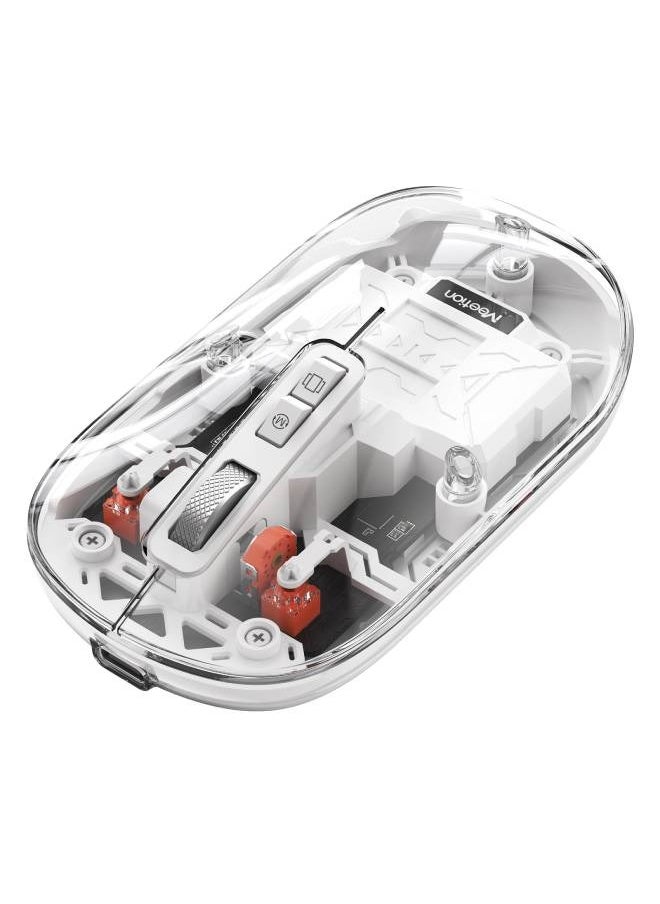 Meetion Dual Mode Wireless Transparent Mouse BTM005  - Image 2