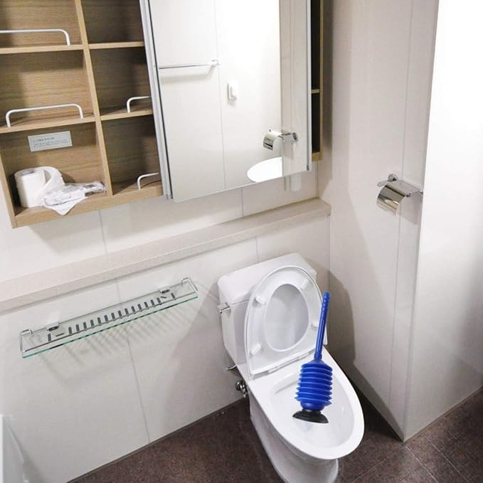 Vroxy Drain Cleaner Pump Drainage Block Remover Tool for Kitchen Sink Wash Basin, Toilet Plunger Cleaning Tool Drainage Pipe Cleaner Drain Clog Opener Pump (1Pcs) - Image 5