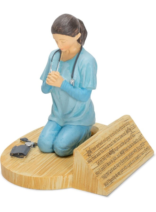 Dicksons Nurses Prayer Kneeling in Uniform 45 x 55 Resin Stone Tabletop Figurine - Image 4
