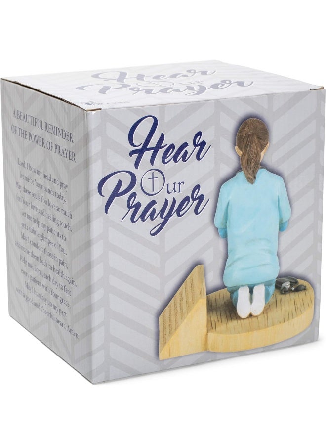 Dicksons Nurses Prayer Kneeling in Uniform 45 x 55 Resin Stone Tabletop Figurine - Image 5
