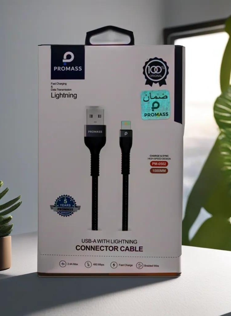 PROMASS Lightning USB-A With Lighting Connector Cable - Image 1