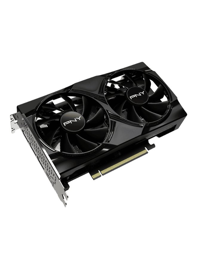بي إن واي بطاقة الرسوميات GeForce RTX 5050 بسعة 8GB GDDR6، 2560 نواة CUDA، 128-بت، 2317/2572MHz تعزيز، مروحتين، تتبع الأشعة الجيل الرابع، DLSS 4 AI، HDMI 2.1، 3x DisplayPort 2.1b، شقين، 130W – NVIDIA Blackwell | VCG50508DFXPB1 - Image 3