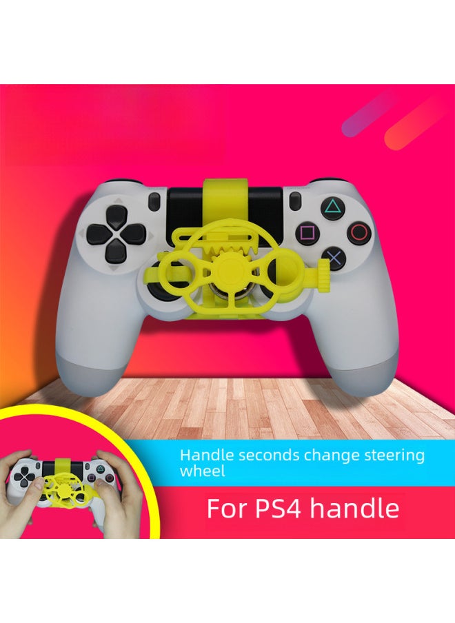 ماركة غير محددة عجلة تحكم جديدة لألعاب سباقات الكمبيوتر، جهاز محاكاة قيادة، جهاز PS4 Horizon Line الرقمي، عجلة اتجاه ألعاب الكمبيوتر - لون المنتج: أحمر (قديم)  - Image 2