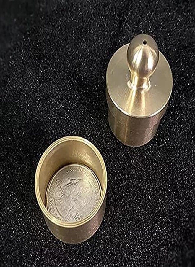 blue-ther Coin Maker (Brass) Magic Tricks Steel Ball to Coins Appearing Magic Magician Close up Illusions Gimmicks Props Mentalism Magic - Image 4