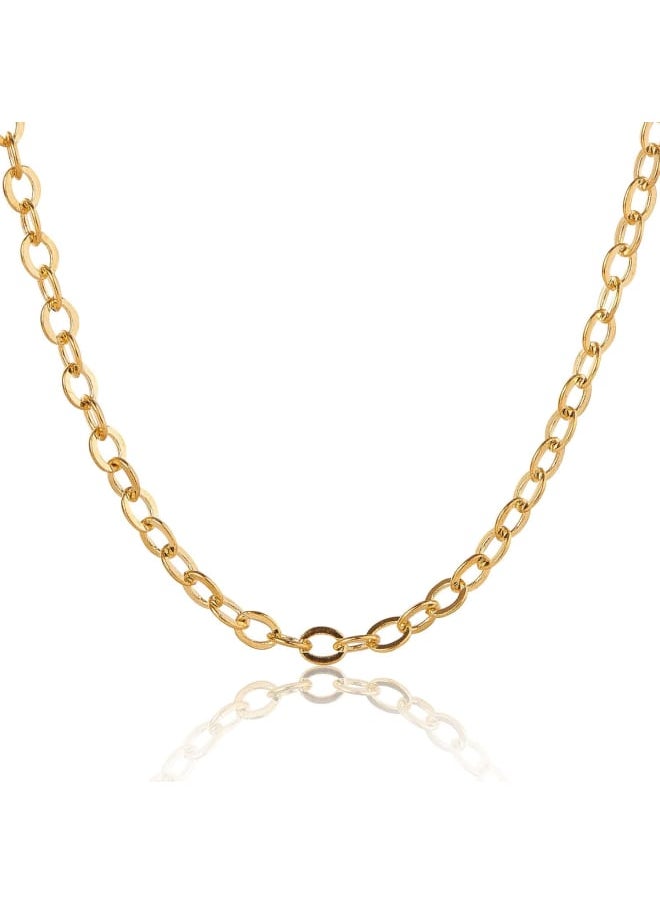 Generic - Specifications:What You Get: One roll of 32.8 feet(10 Meters) chain made of Brass.Size: about 3.5mm long, 3mm wide, 0.5mm thick.Wide Application: You could use them to decorate lamp shades, attach to table cloths, make curtain, create your own chandeliers, necklaces, bracelets, earrings, eyeglass chain holder and and so on.Easy to Use and Store: The chain is rolling in a reel to avoid knotting; when not in use, just roll it back to the reel, easy and convenient.Gift Idea: Beautiful Look perfect luxury gift to make jewelry or other chain products for Any Occasion, Birthday, Father’s Day, Mother's Day, Anniversary, Valentine's Day, Prom, Christmas, Wedding Party.Kindly Note:Color might be slightly different from the picture because of different display device.For any questions about our products, please contact us directly and we will assist you resolve any issue. - Image 1