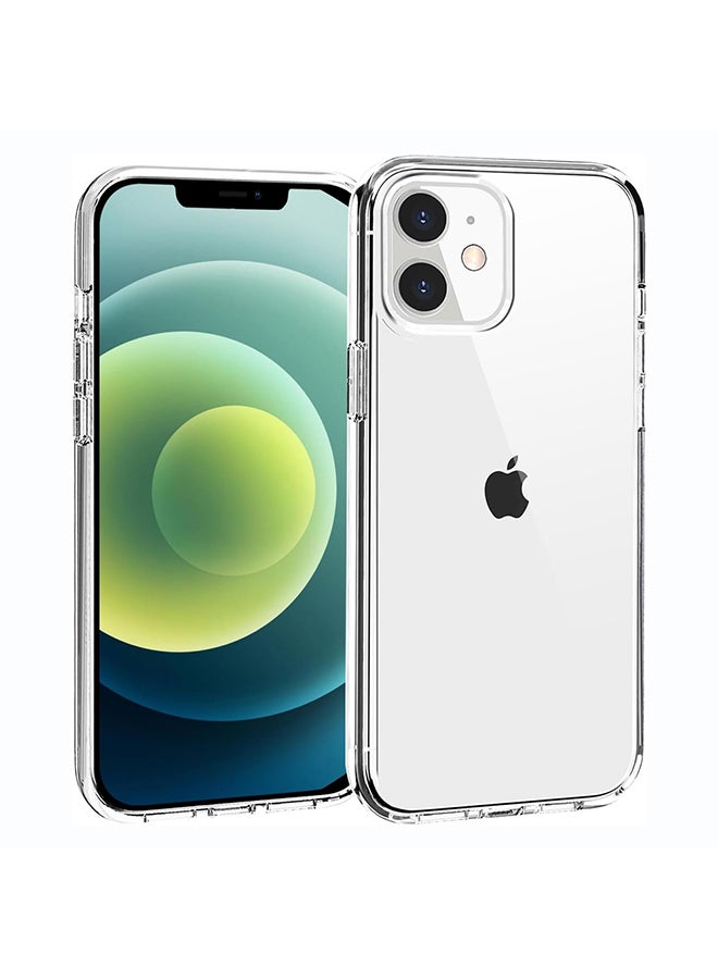 O Ozone Clear Classic Case Compatible With iPhone 12 Pro | Transparent Slim Soft TPU Back Cover | Anti-Yellow Shockproof Protective Phone Case - Image 1