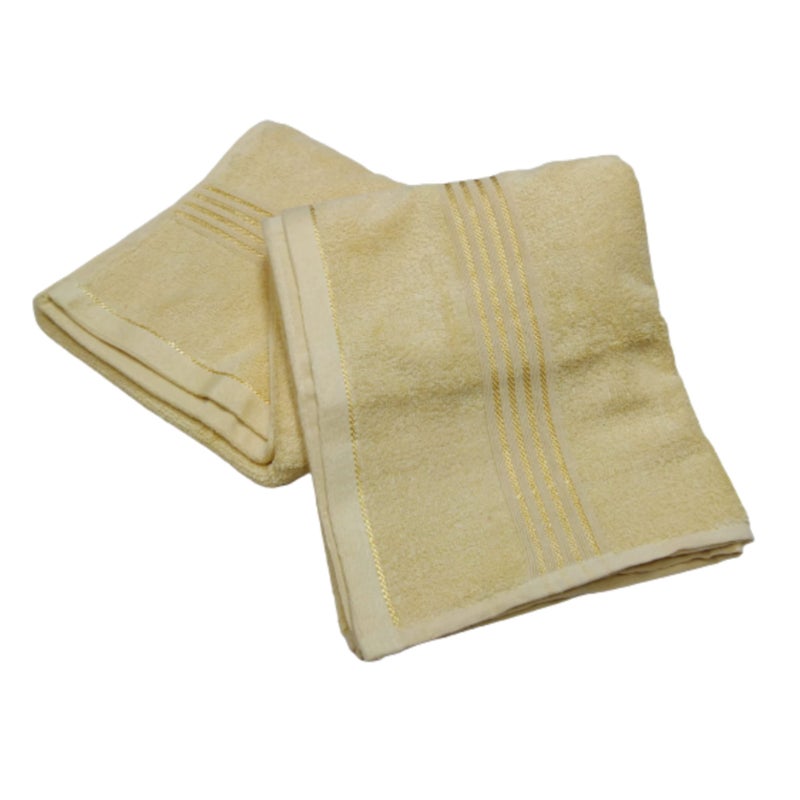 TRUEVELLI 100% Cotton Bath Towel 450 GSM (Size:Length:59 Inch X 150 cm ,Width:29 Inch X 74 cm) (Pack of 1 Piece) Skin Colour - Image 3