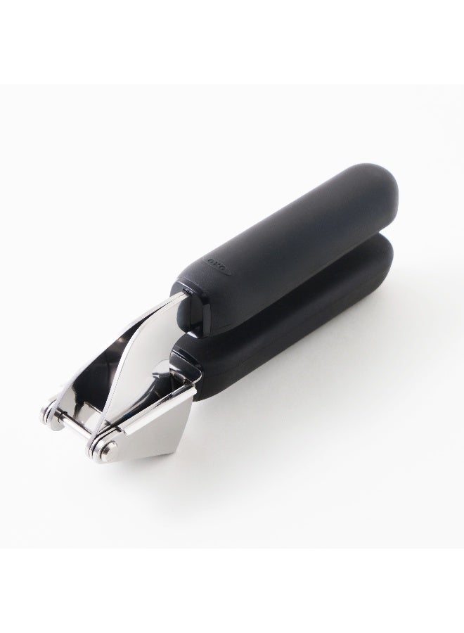 OXO Stainless Steel Garlic Press 10.5*4.5Cm, Black - Image 1