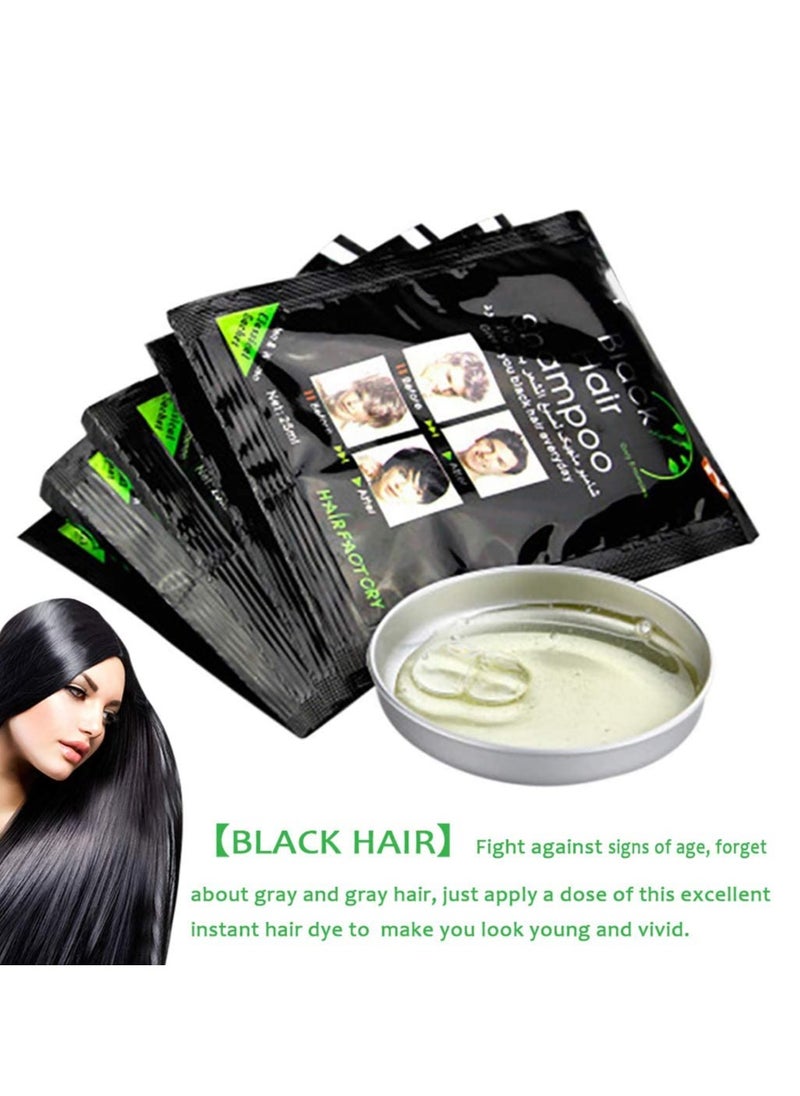 Hair Colouring Shampoo Black 10x25ml - pzsku/Z8245FA9AB44464442E70Z/45/_/1696486718/abe09f4d-1139-4f53-a840-f398295ba982