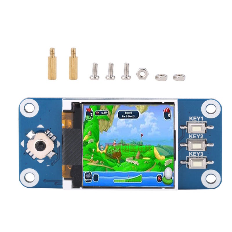LCD Screen Display 1.44inch 128x128 Resolution for Raspberry Pi - Standard Raspberry Pi Connection Compatible with 2B 3B Zero Zero W LCD Screen Module for Arduino STM32 - Image 1