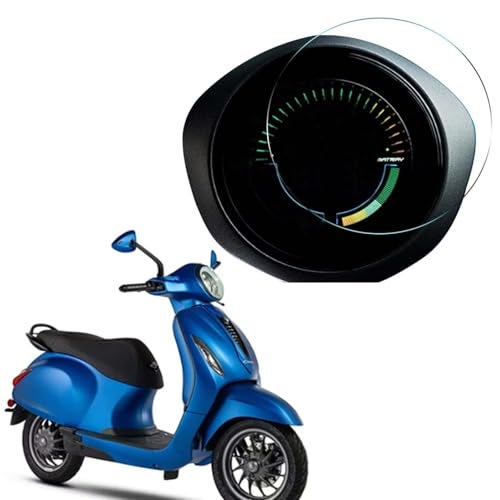 FCS Speedometer Screen Protector Compatible for Chetak 3503 Electric Scooter 2025 | Bajaj Chetak 3503 | 9H Anti Shock Edge to Edge Coverage Screen Guard for Bajaj Chetak 3503 (Glossy) - Image 2