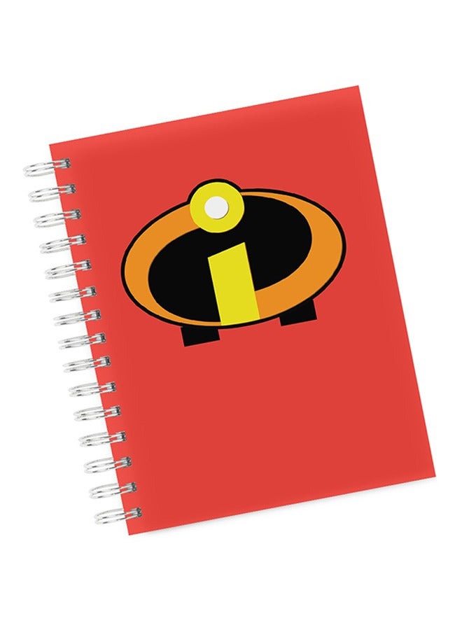 LIT Incredibles Logo Spiral Hardcover Notebook - Image 1