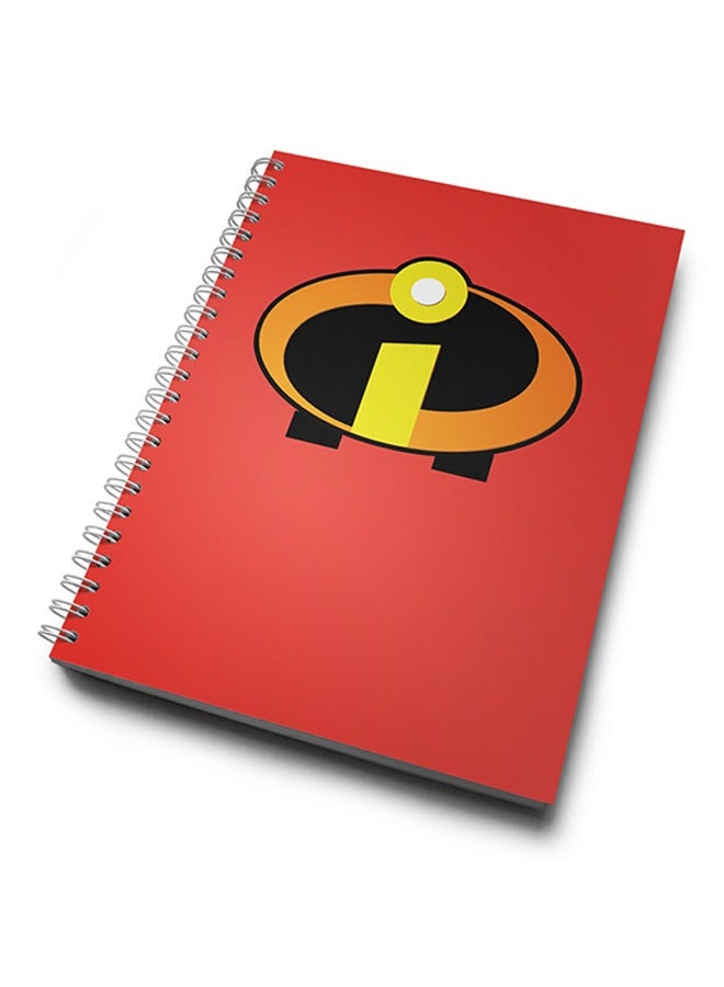 LIT Incredibles Logo Spiral Hardcover Notebook - Image 2