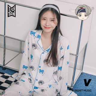 V cartoon pajamas