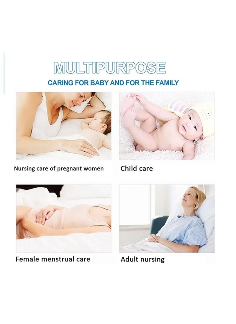 A TO Z A To Z - Disposable changing mat Size (45cm x 60cm) Large- Premium Quality for Baby Soft Ultra Absorbent Waterproof, Pack Of 175 - White  - Image 4