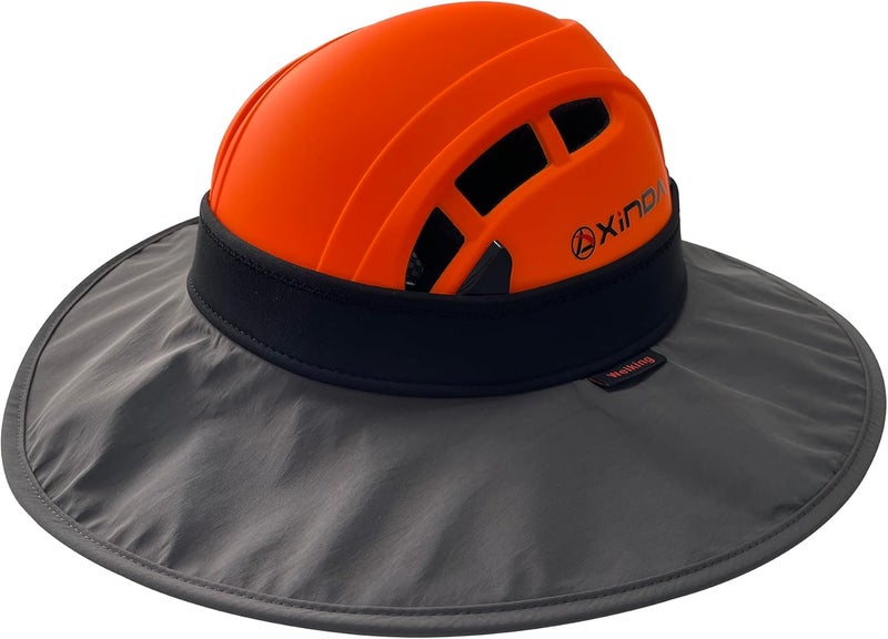 WEIKING 4th of July Decorations, Climbing Helmet Sun Hat, Safety Helmets Sun Protection Accessories Suit for The Rescue Team, High-Altitude Worker - Image 1