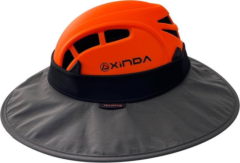 WEIKING 4th of July Decorations, Climbing Helmet Sun Hat, Safety Helmets Sun Protection Accessories Suit for The Rescue Team, High-Altitude Worker - Image 5