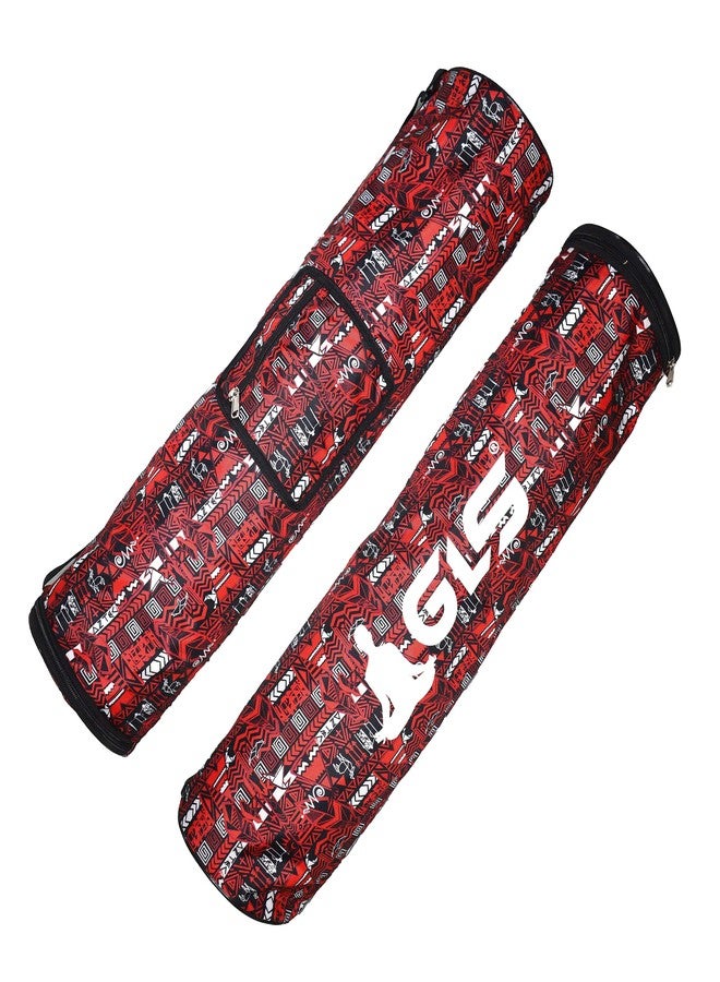 GLS Y-30 Printed Yoga MAT Cover with PU Fabric and Front Pocket - Image 5