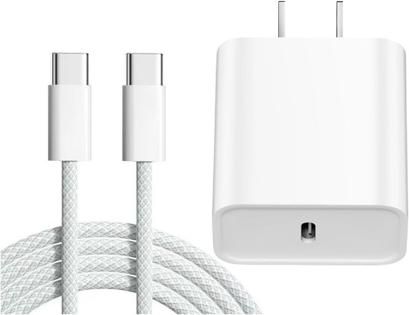 esbeecables iPhone 17 Pro Max Charger Fast Charging 40W Dynamic Power Adapter with 60W Max Woven 6FT USBC Cable Data Sync for iPhone 17Air1615 Plus1615 Pro MaxiPad Air mini ProAirPods Pro - Image 3