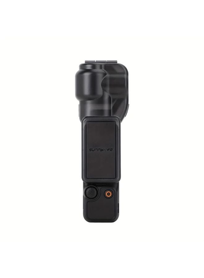 Black Flip Open Protection Case Cover for DJI Osmo Pocket 3 Camera Lens - Image 1